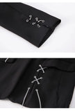 Gothic Streetwear Chain Jacket