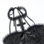Robe gothique Croix Courte