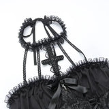 Robe gothique Croix Courte