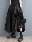 Gothic Vintage Floral Skirt
