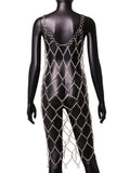 Robe Gothique Chaîne Argentée