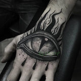 Gothic Hand Tattoo