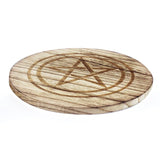 Planche Gothique Pentagramme en Bois