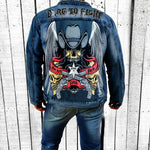 Gothic Jean Skull Jacket