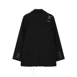 Gothic Streetwear Chain Jacket
