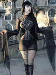 Retro-Feen-Gothic-Kleid
