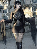 Retro-Feen-Gothic-Kleid