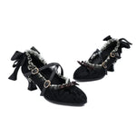 chaussures gothique lolita mary janes - antre gothique