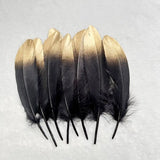 Plumes d’oie gothiques décoratives – Lot pour loisirs créatifs