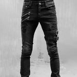 Pantalon Gothique Streatwear Slim - L'Antre Gothique