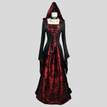 robe gothique médiéval vampire - antre gothique