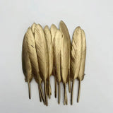 Plumes d’oie gothiques décoratives – Lot pour loisirs créatifs