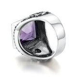 Gothic Signet Ring in Silver