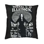 Housse de Coussin Gothique – Morticia Addams