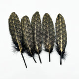 Plumes d’oie gothiques décoratives – Lot pour loisirs créatifs