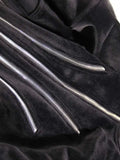 Veste Gothique Velours Chic à Zip