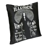 Housse de Coussin Gothique – Morticia Addams