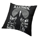 Housse de Coussin Gothique – Morticia Addams