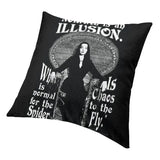 Housse de Coussin Gothique – Morticia Addams