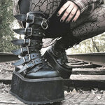 Gothic Motorcycle Boots