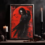 Posters Gothiques Dark Fantasy "Black Crow" - Plusieurs modèles disponibles