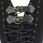 Gilet Gothique Steampunk à Lacets