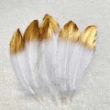 Plumes d’oie gothiques décoratives – Lot pour loisirs créatifs