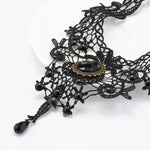 Victorian Gothic Lace Necklace