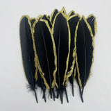 Plumes d’oie gothiques décoratives – Lot pour loisirs créatifs