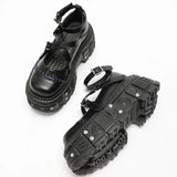 Chaussures Gothiques Plateformes Mary Jane « Dark Doll »