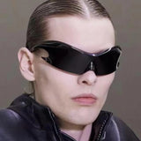 Gothic Steampunk Futuristic Sunglasses