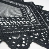 Nappe Gothique en Dentelle Noire