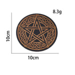Planche de Pendule en Bois Noir Gothique