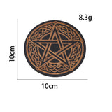 Planche de Pendule en Bois Noir Gothique