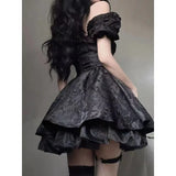 Mini Gothic Evening Dress