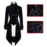 Victorian Gothic Nocturnal Eclipse Coat