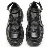 Chaussures Gothiques Plateformes Mary Jane « Dark Doll »