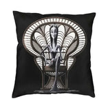 Housse de Coussin Gothique – Morticia Addams
