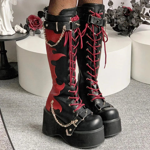 Gothic Platform Boot L Antre Gothique