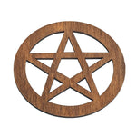 Pentagramme d'Autel Gothique en Bois