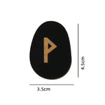 Runes Gravées en Bois Gothique – Set de 25 Symboles