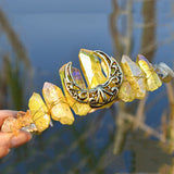 Serre-Tête Gothique Lune Mystique – Quartz & Énergies Naturelles - L'Antre Gothique