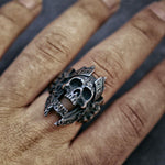 Gotischer Ring<br> Gott des Krieges Ares 