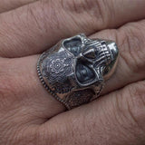 Gothic Ring<br> Mandala Flower 