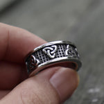 Gothic Ring<br> Triquetra Warrior 