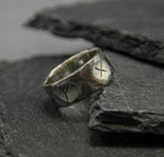 Gotischer Ring<br> Vintage Wikinger 