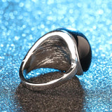 Bague Gothique <br /> Brillante en Zircone Cubique - L'Antre Gothique