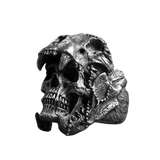 Bague Gothique Crâne de Balan 