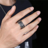 Gothic Ring<br> Matau Hei