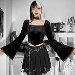 Gothic Blouse<br> Bell Handle